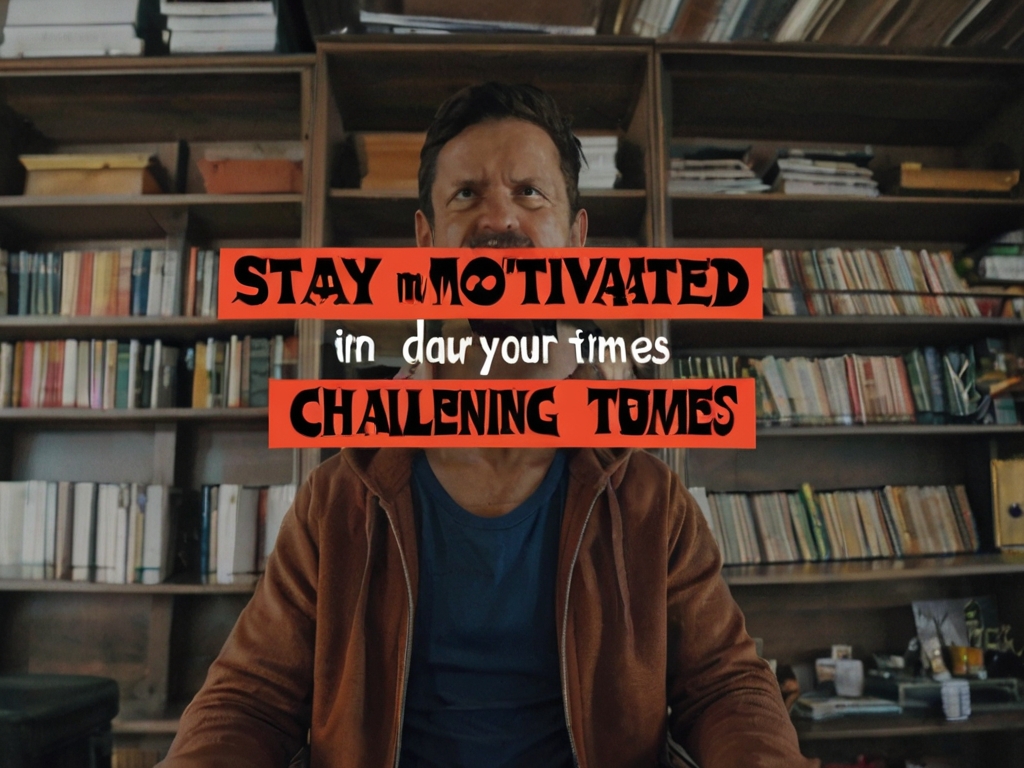 How can I stay motivated during challenging times? 1